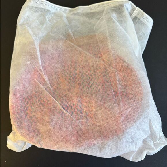 Handbag Republic Boho Chenille Crossbody Bag – Pink Multi with Wooden Frame - Picture 10 of 10